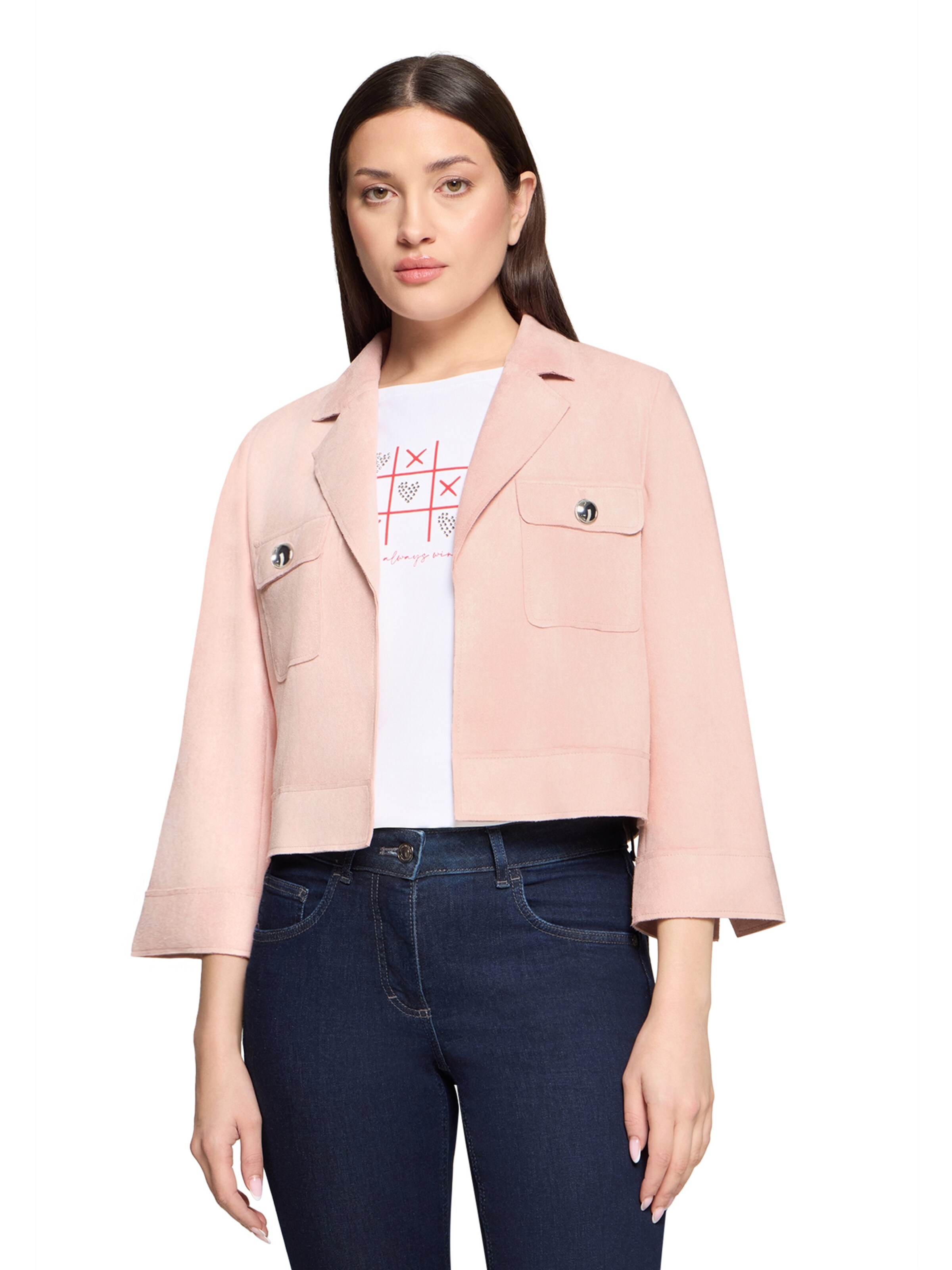 Betty Barclay Blazers in Roze: voorkant