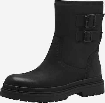Bottines Tamaris en noir : devant