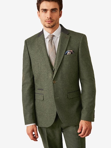 Next Regular fit Blazer in Green: front