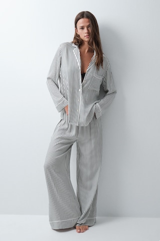 Pyjama Women' Secret en noir : devant