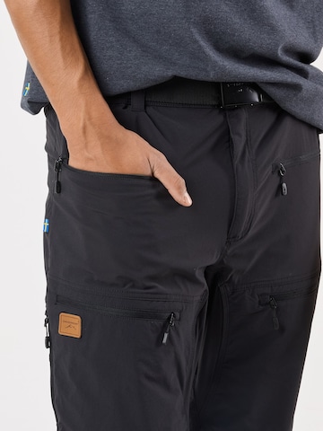 SWEDEMOUNT Regular Outdoorhose 'Lofoten'‌‌‌‌‌‌ in Schwarz