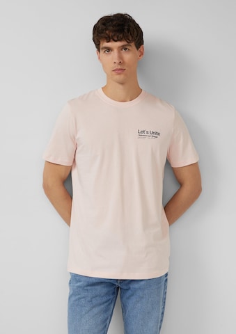 T-Shirt s.Oliver en rose : devant