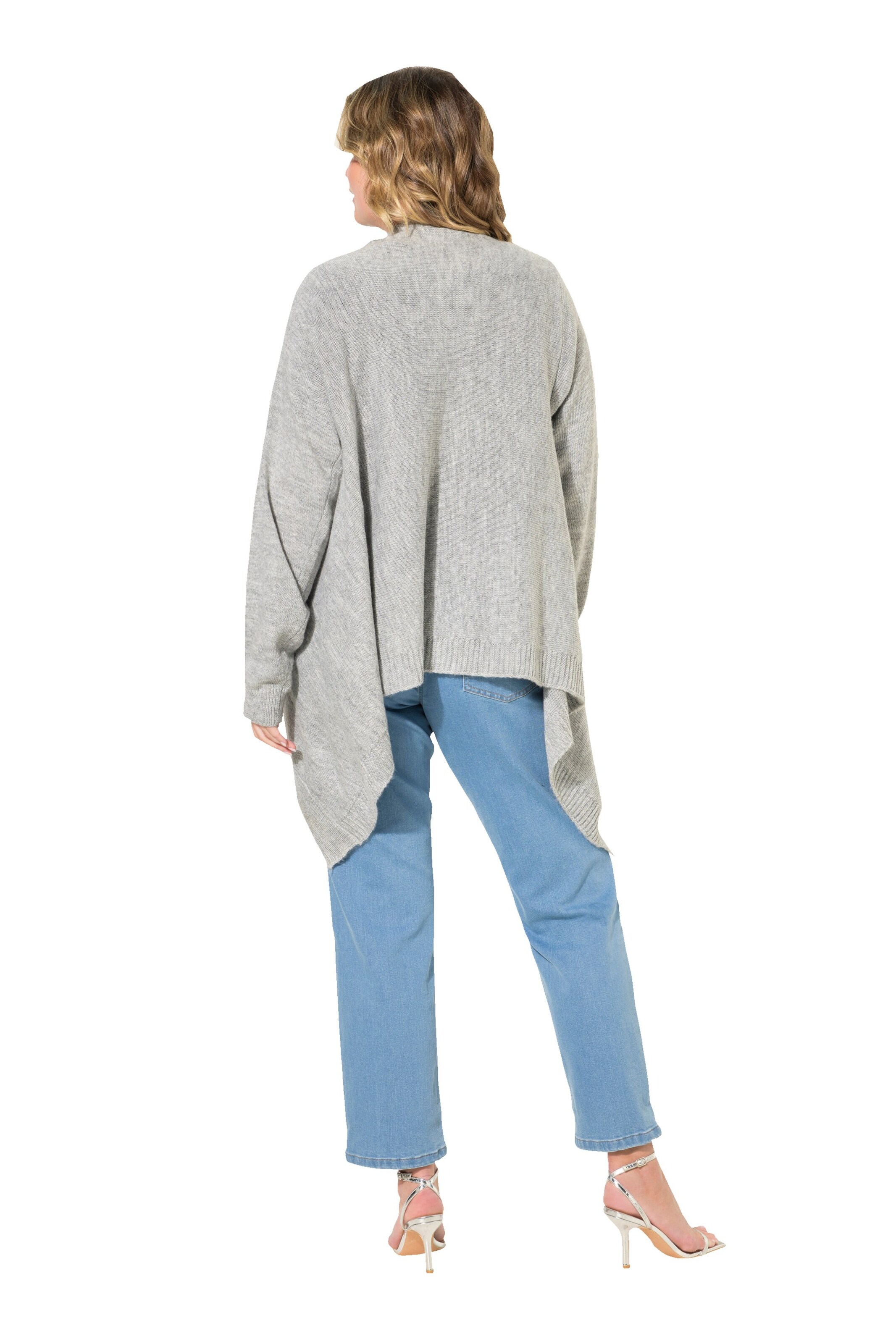 MIAMODA Strickjacke in Grau