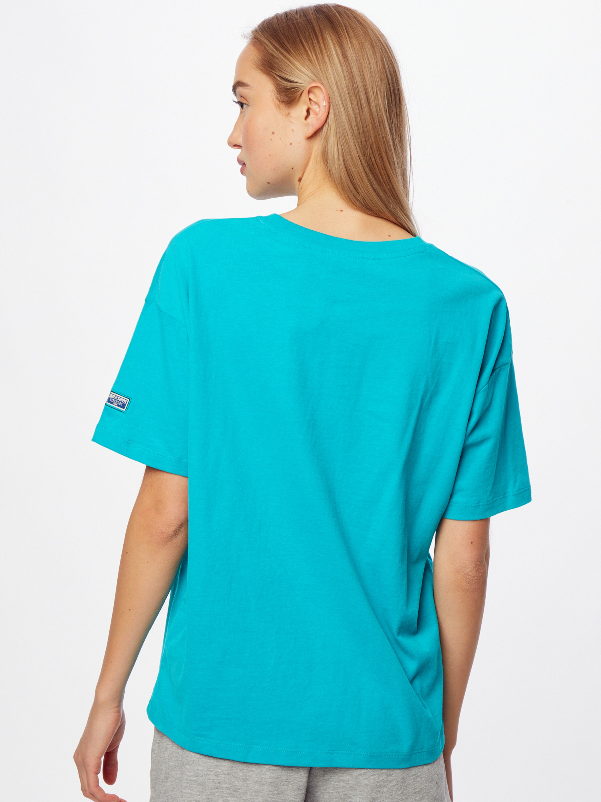 Frauen Shirts & Tops Superdry T-Shirt in Jade - OH85388 Frauen Shirts & Tops Superdry T-Shirt in Jade - OH85388