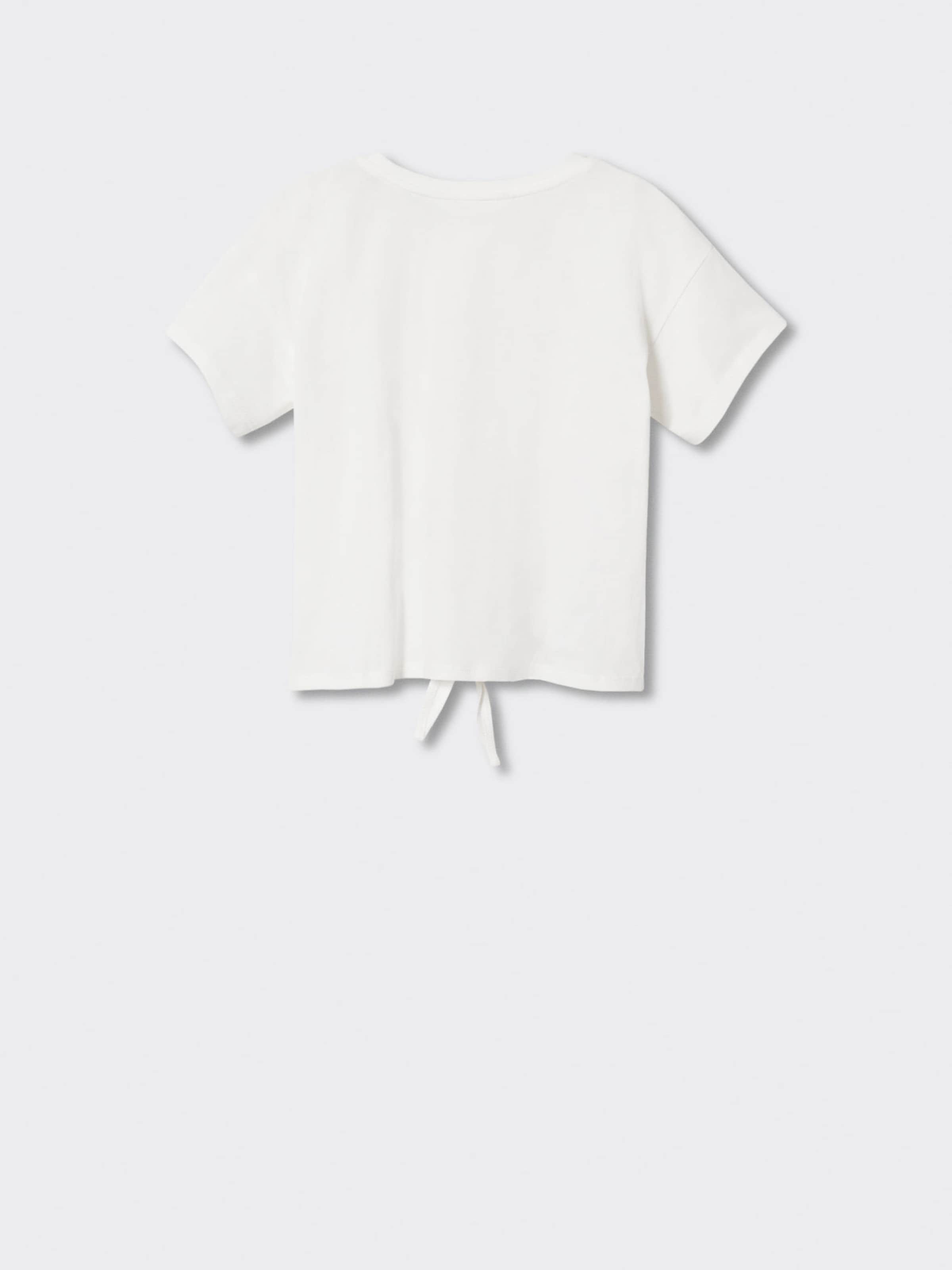 Kinder Teens (Gr. 140-176) MANGO KIDS T-Shirt 'SUNNY' in Offwhite - GZ06011 Kinder Teens (Gr. 140-176) MANGO KIDS T-Shirt 'SUNNY' in Offwhite - GZ06011