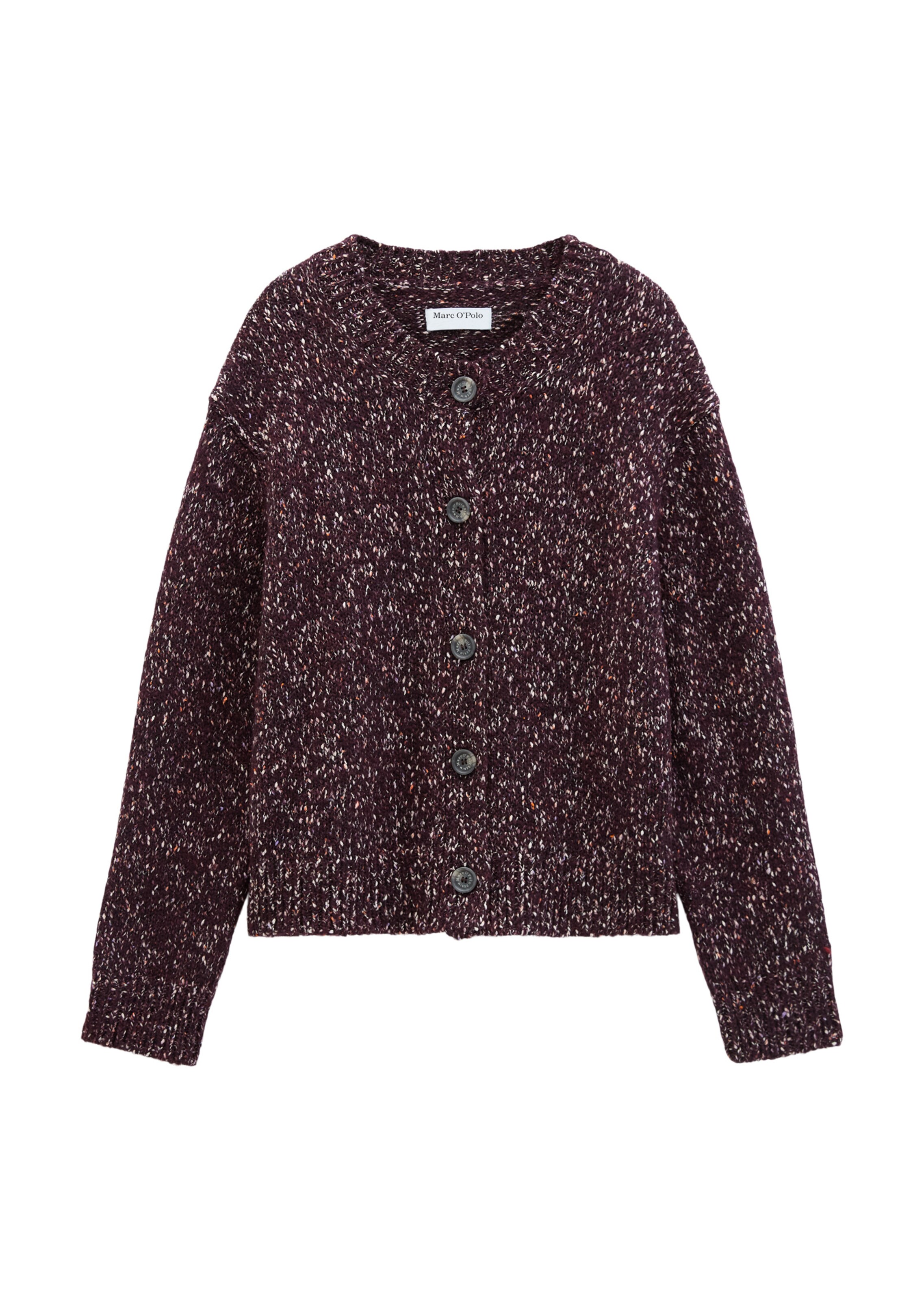 Marc O'Polo DENIM Knit cardigan in Red: front
