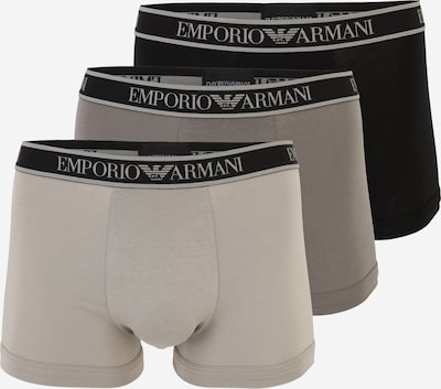 Emporio Armani Bokserice veličine L u siva / tamo siva / crna, Pregled proizvoda