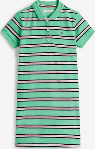 TOMMY HILFIGER Jurk 'Essential' in Groen: voorkant