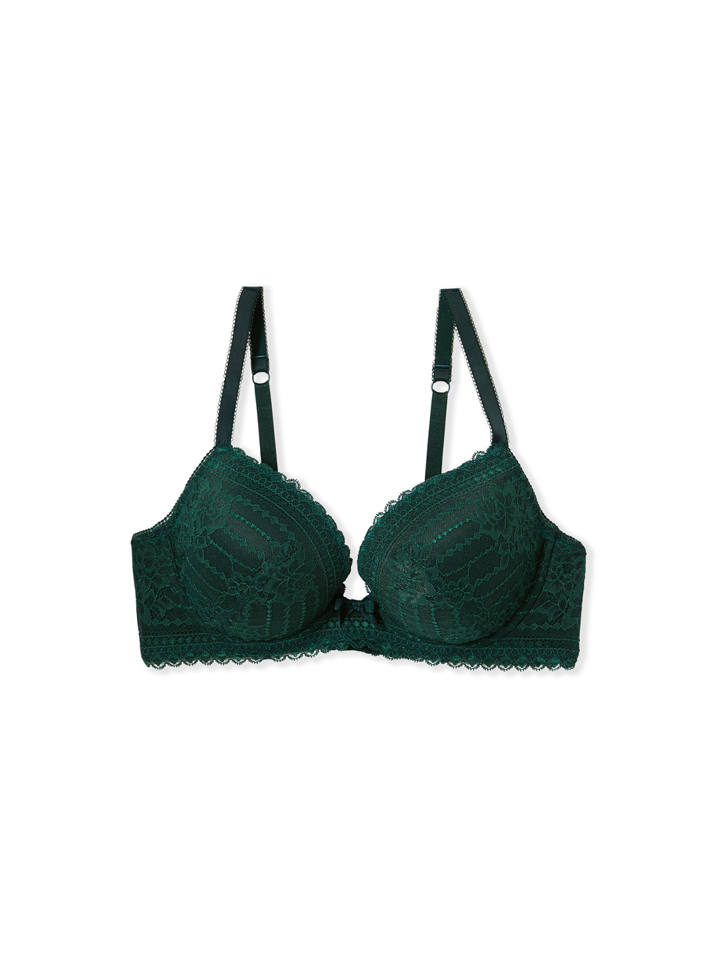 Reggiseno 'Panama' di ETAM in verde: frontale