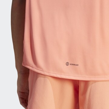 T-Shirt fonctionnel 'Workout' ADIDAS PERFORMANCE en orange