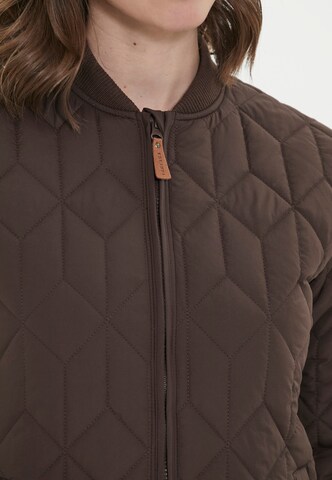 Weather Report Athletic Jacket 'Piper' in Brown