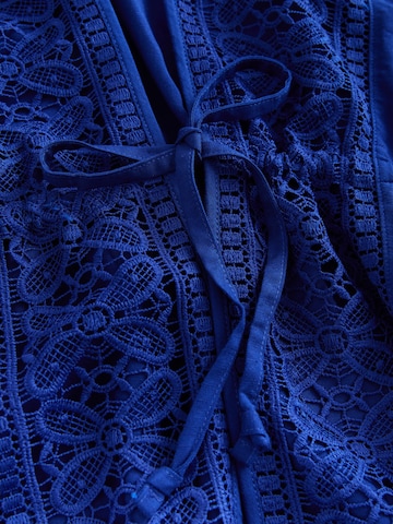 Next - Albornoz corto en azul