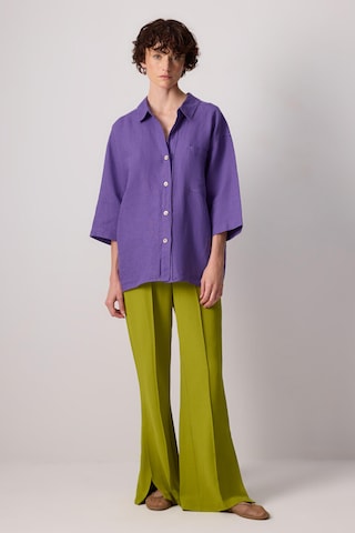 Touche Prive Bluse in Lila: Vorderseite