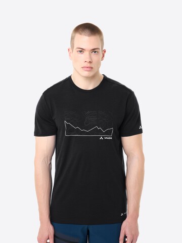 VAUDE Shirt 'Tekoa' in Black: front