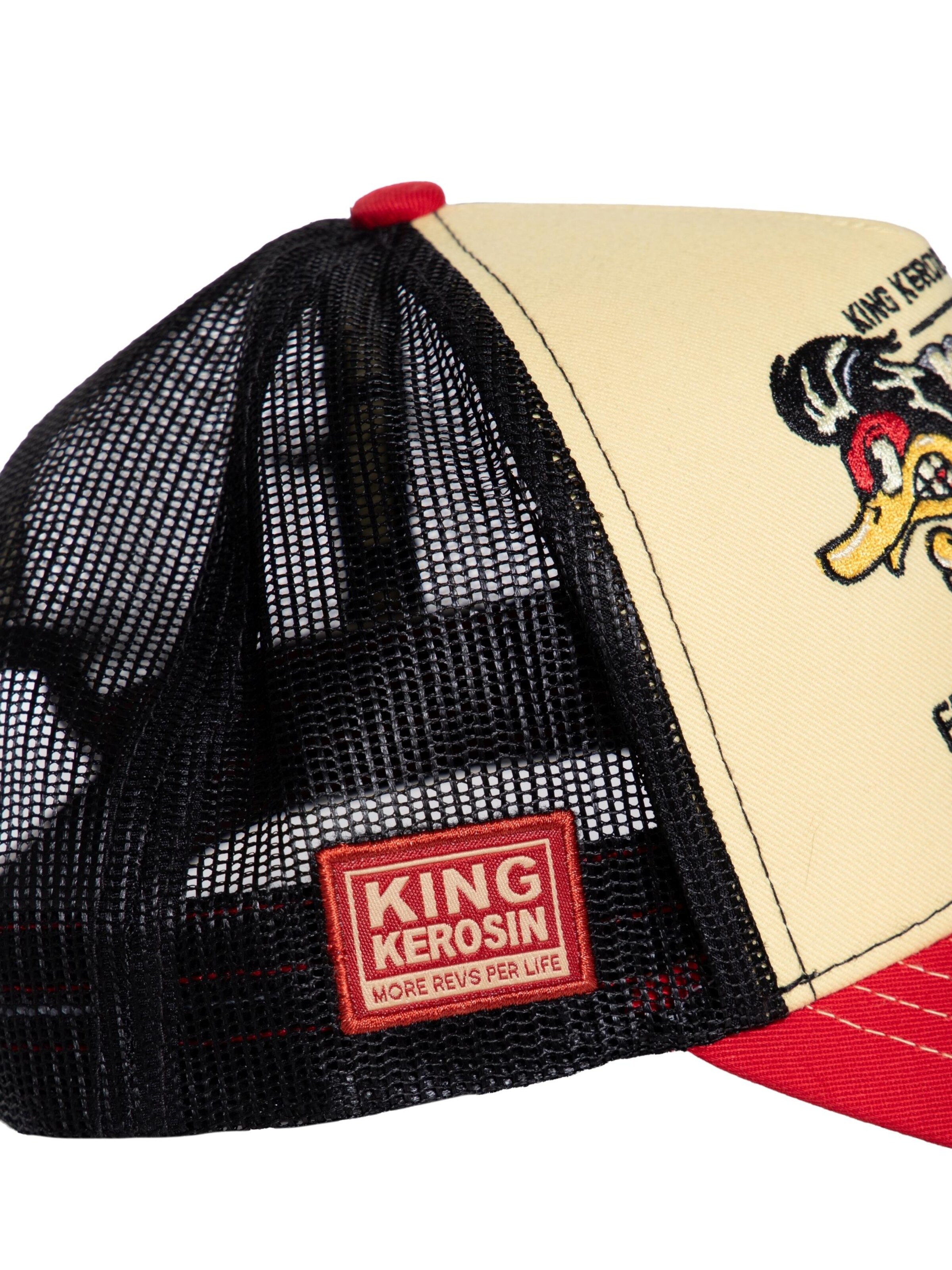 King Kerosin Cap 'Faster Than The Wind'‌‌‌ in Beige