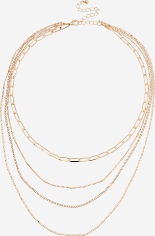 ABOUT YOU Necklace 'Viola' in Gold: front