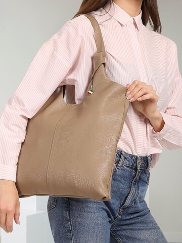 Florence Shopper in Beige