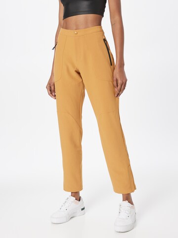 Regular Pantalon de sport PUMA en beige : devant