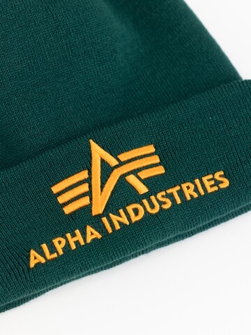 Bonnet ALPHA INDUSTRIES en vert
