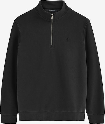 Polo Club Sweatshirt in Schwarz: Vorderseite