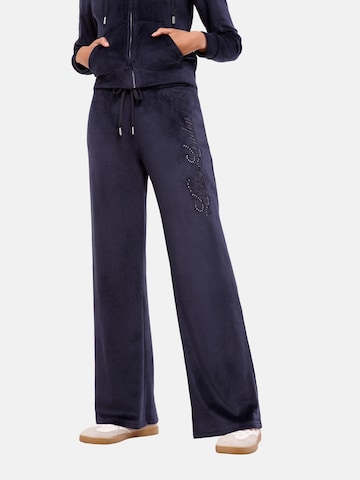 Wide Leg Pantalon Lipsy en bleu : devant