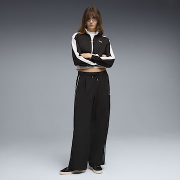 PUMA Trainingsjacke 'T7' in Schwarz