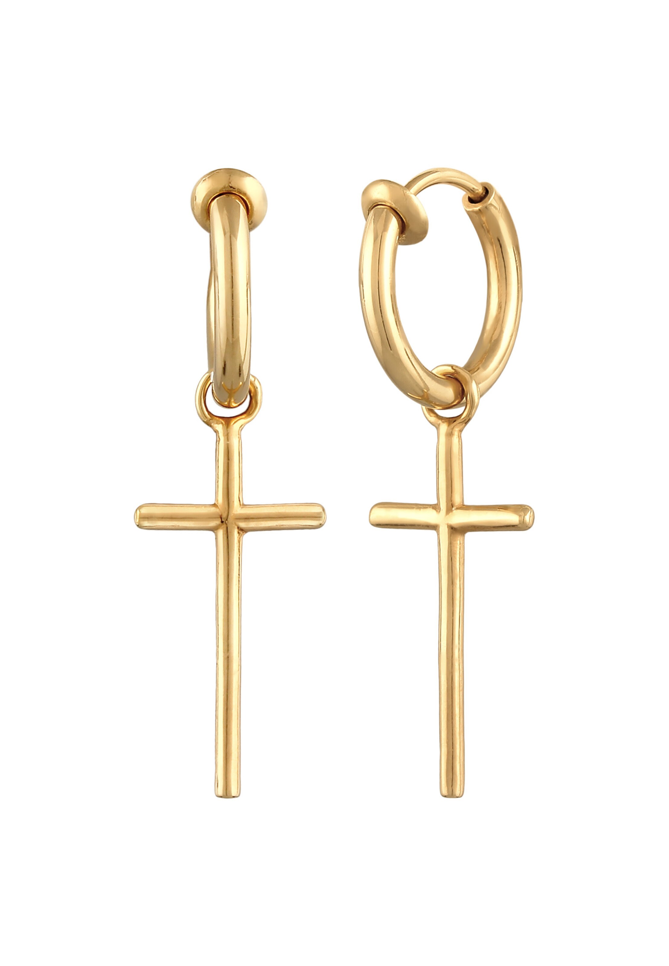 ELLI Earrings 'Kreuz' in Gold