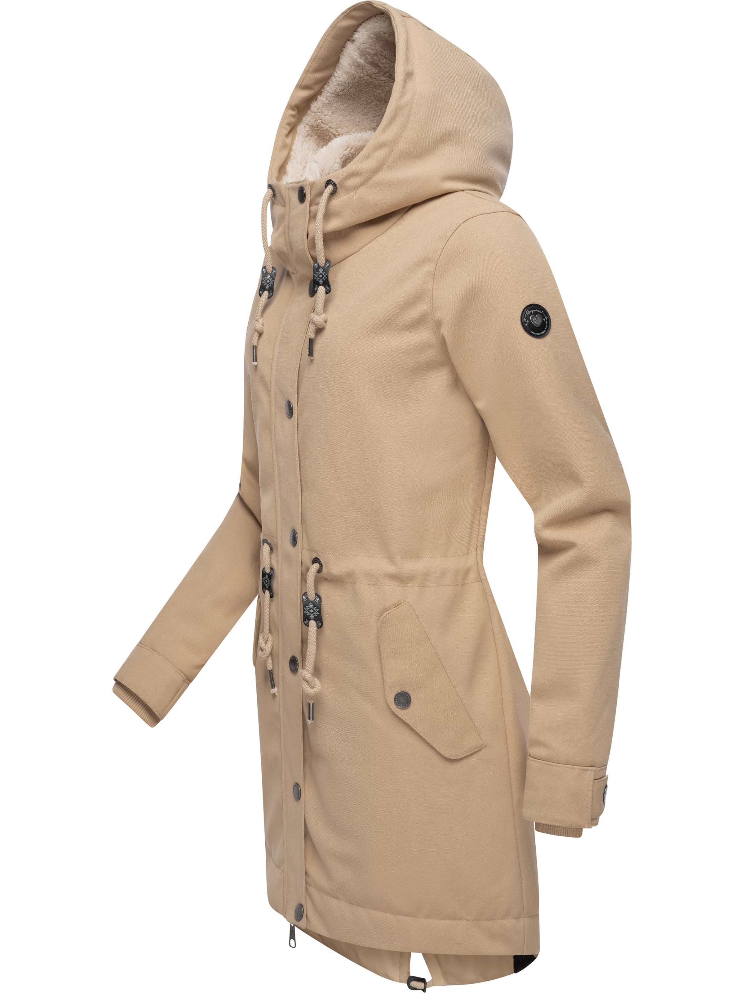 Veste d’hiver 'Canny' Ragwear en beige