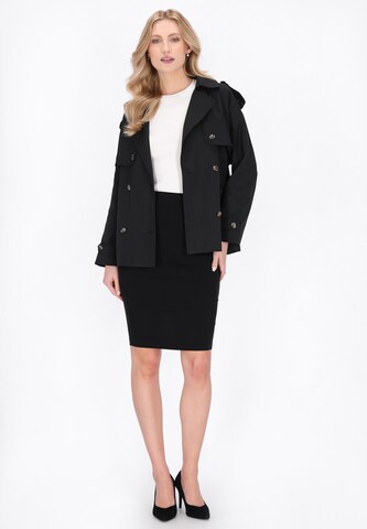 Manteau mi-saison 'Classic' DreiMaster Klassik en noir