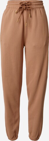 ADIDAS BY STELLA MCCARTNEY Tapered Sportsbukser i brun: forside