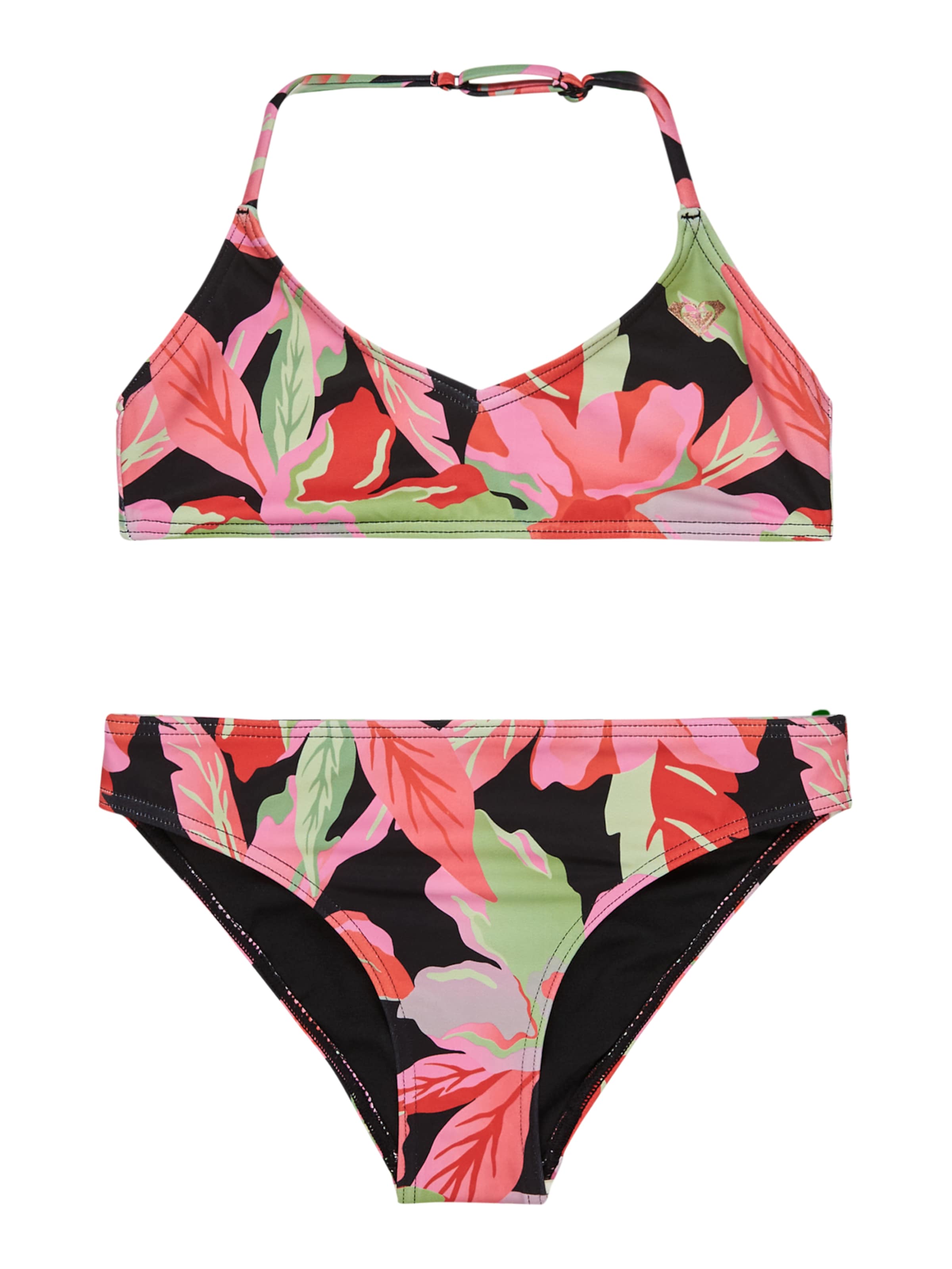 Bustier Bikini 'Active' ROXY en noir : devant