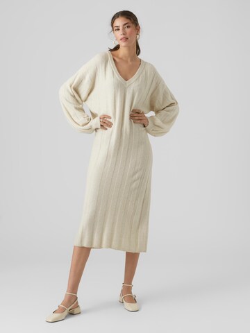 Robes en maille 'Verity' VERO MODA en beige