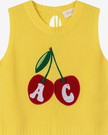 Another Cotton Lab - Top de malha em amarelo: frente