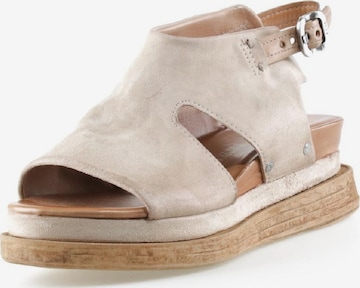 A.S.98 Sandaalit 'Liry' värissä beige: etupuoli