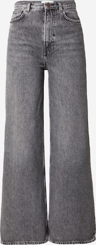 Samsøe Samsøe Wide Leg Jeans 'REBECCA' in Grau: predná strana