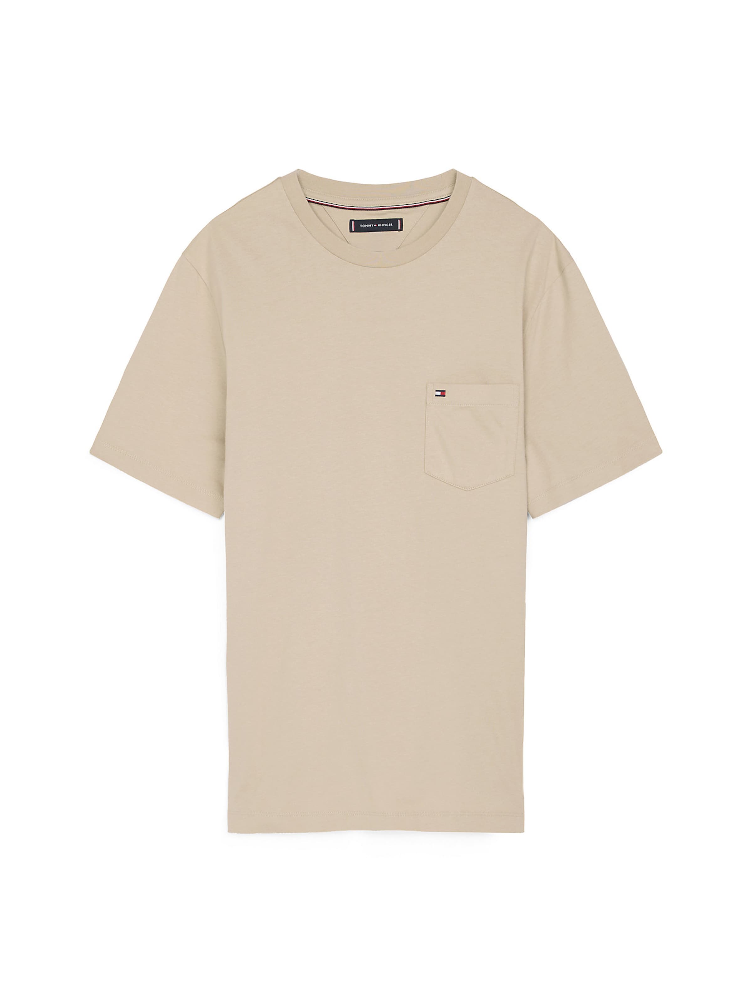 TOMMY HILFIGER - Camiseta &#x27;Essential&#x27; en marrón: frente