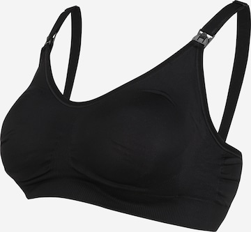 Invisible Soutien-gorge d’allaitement Medela en noir : devant