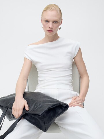 T-shirt 'JULI' MANGO en blanc