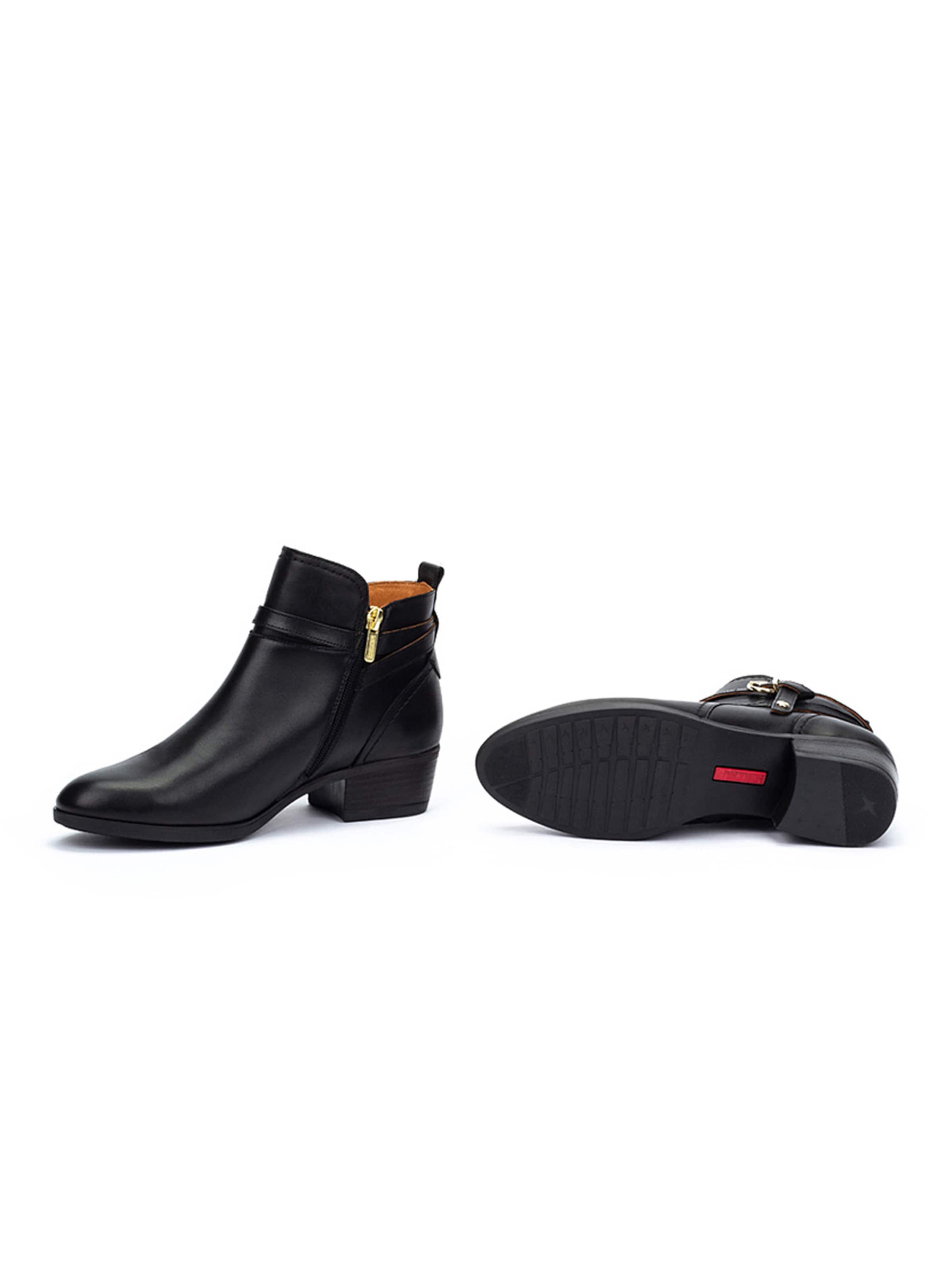 PIKOLINOS Botki po kostki 'Daroca' w kolorze czarny