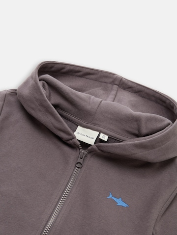 Veste de survêtement TOM TAILOR en gris