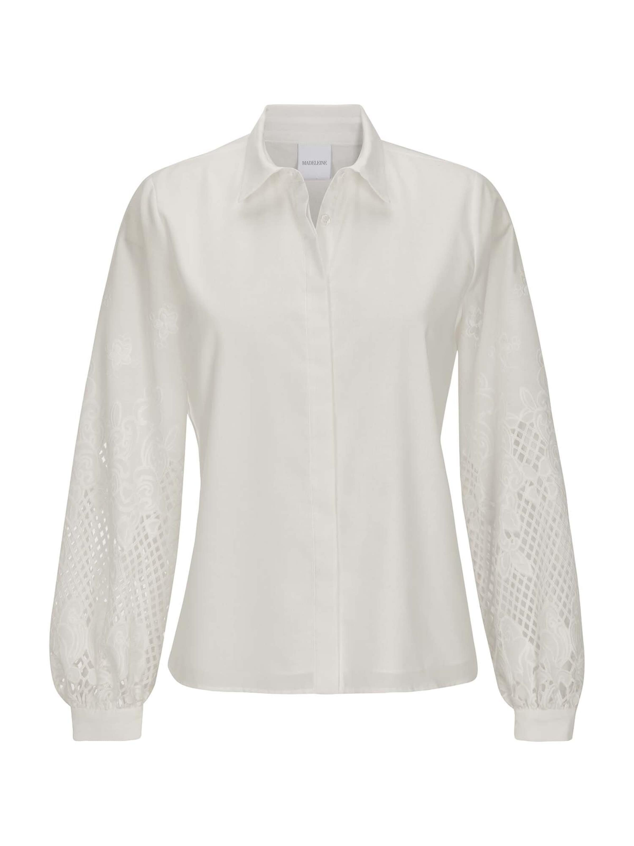 MADELEINE Blouse in White: front