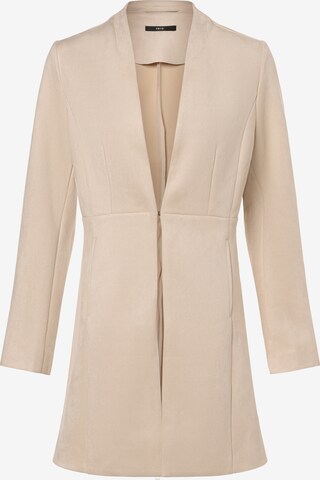 Blazer di zero in beige: frontale