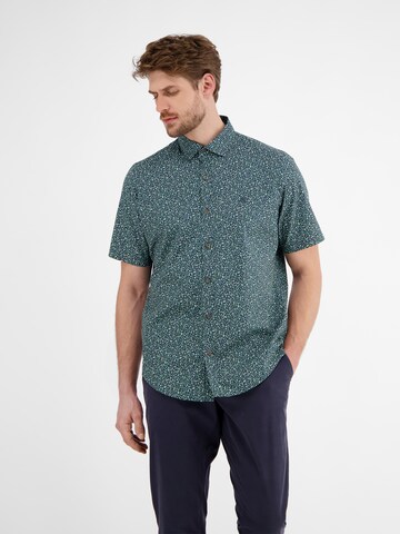 LERROS Regular fit Overhemd in Blauw: voorkant