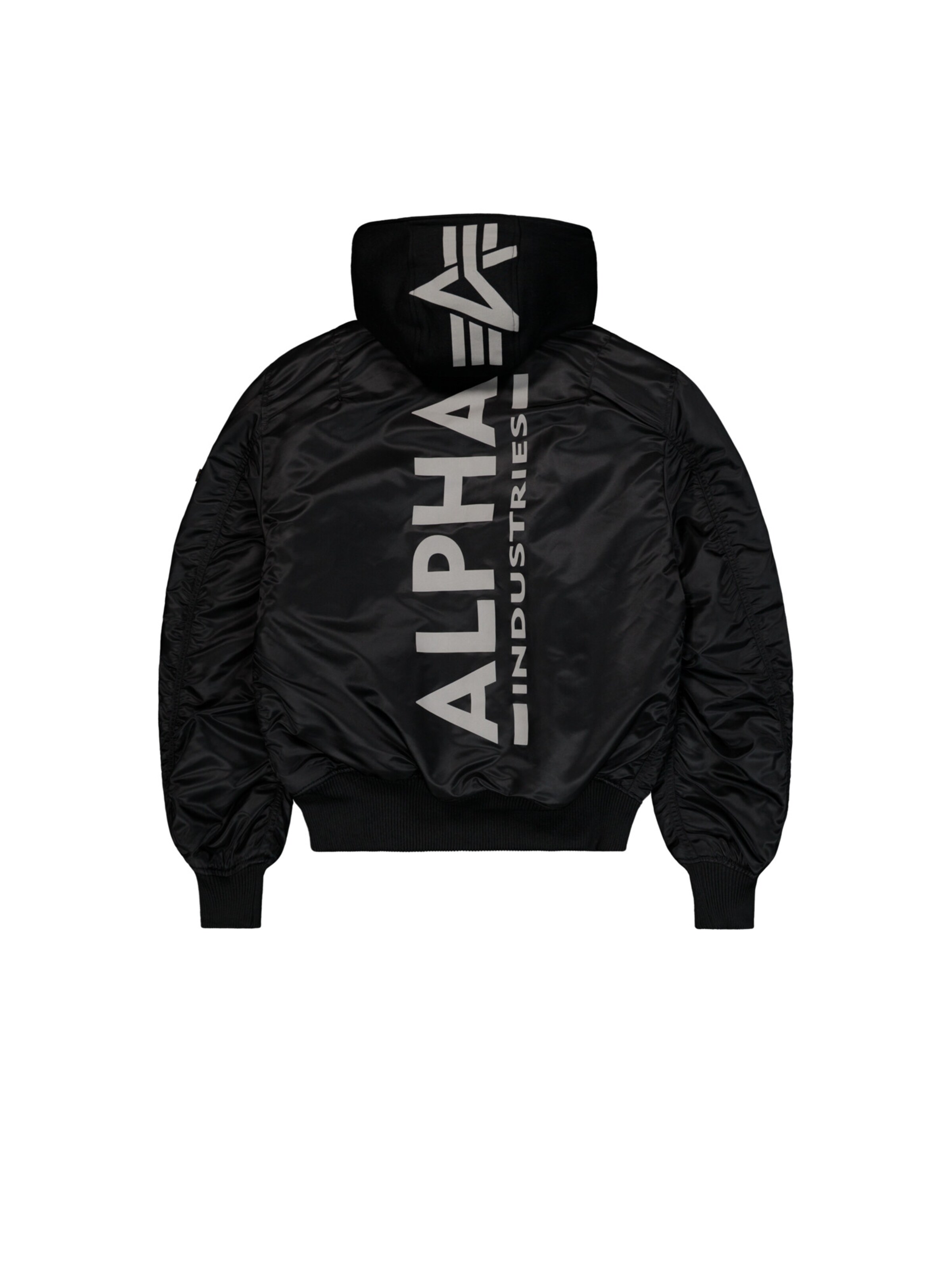 ALPHA INDUSTRIES Übergangsjacke 'MA-1 ZH'‌‌‌‌‌‌‌‌ in Schwarz