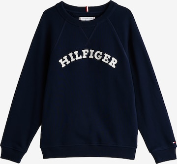 TOMMY HILFIGER Sweatshirt in Blauw: voorkant