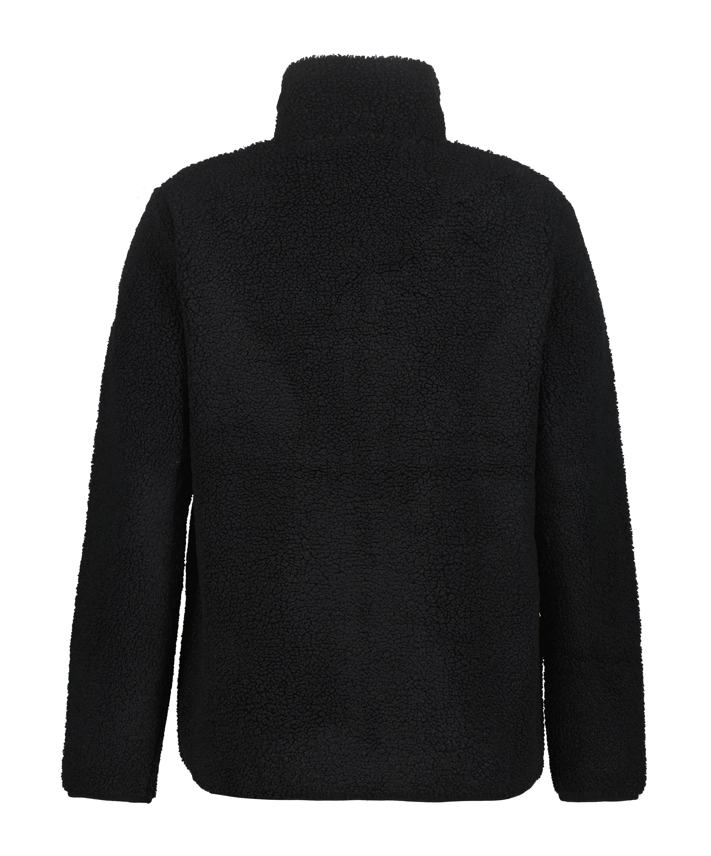 juoda ICEPEAK Funkcinis flisinis džemperis: priekis