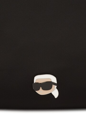 Borsa a spalla di Karl Lagerfeld in nero