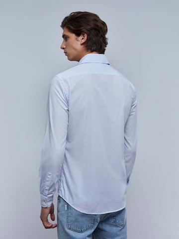 Coupe regular Chemise 'Elisée I' Scalpers en bleu