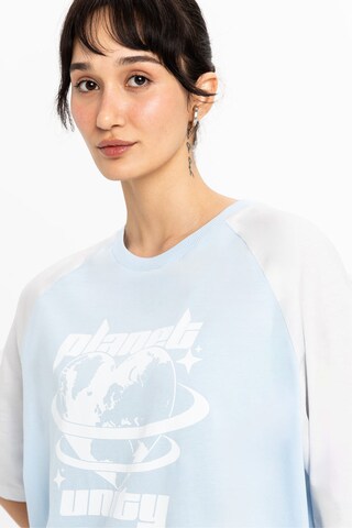 T-shirt UNIQVIBE en bleu