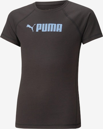 PUMA Функционална тениска в черно: отпред